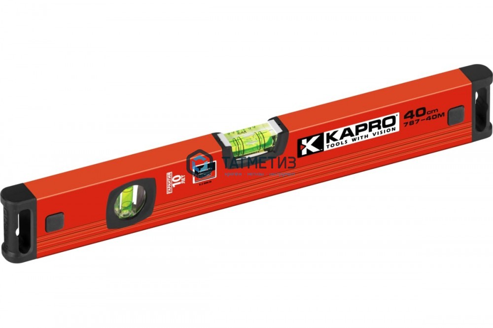 Уровень KAPRO  40 см, магнитный, 2 колбы, 787-40-40M -  магазин «ТАТМЕТИЗ»