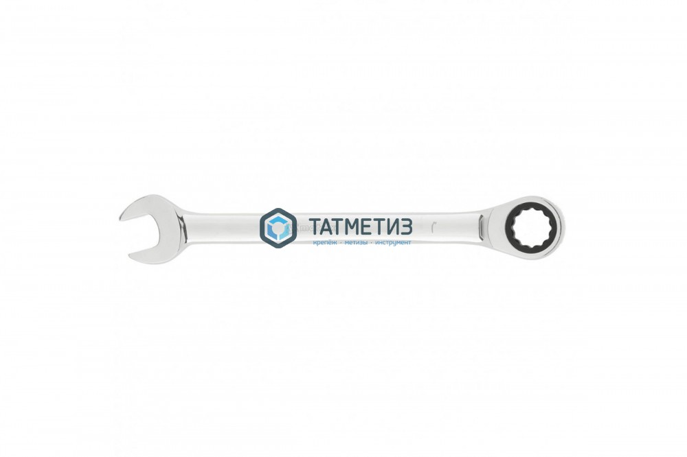 Ключ комбинированный трещоточный, 22 мм, CrV зеркальный хром// Matrix -  магазин «ТАТМЕТИЗ»