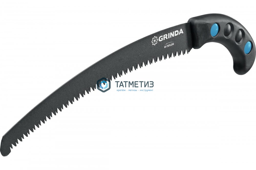 Ножовка по дереву для быстрого реза сырой древесины GRINDA GS-6, 320 мм -  магазин «ТАТМЕТИЗ»