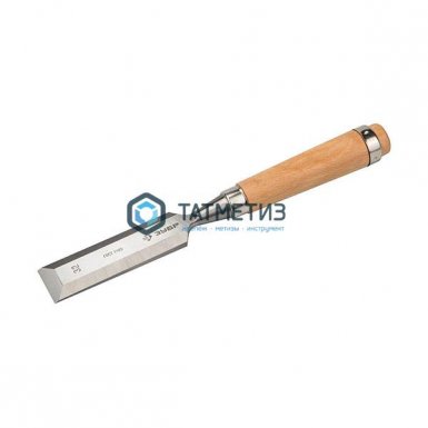 Стамеска-долото 32 мм, ЗУБР"Классик" с деревянной ручкой, хромованадиевая -  магазин «ТАТМЕТИЗ»