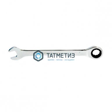 Ключ комбинированный трещоточный, 15мм, CrV, зеркальный хром// MATRIX PROFESSIONAL -  магазин «ТАТМЕТИЗ»