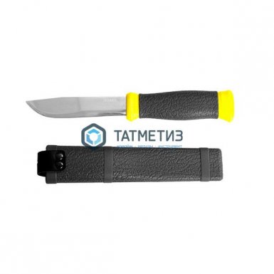 Нож STAYER "PROFI", туристический, пластиковые ножны, лезвие-110мм -  магазин «ТАТМЕТИЗ»