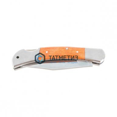 Нож STAYER складной с деревянными вставками, большой -  магазин «ТАТМЕТИЗ»