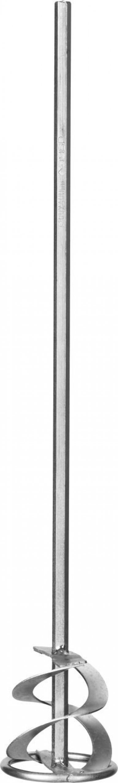Миксер ЗУБР "ПРОФЕССИОНАЛ" для красок, шестигранный хвостовик, оцинкованный,  на подвеске, 60х400мм -  магазин «ТАТМЕТИЗ»