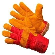 Перчатки спилок оранж мех мутон -  магазин «ТАТМЕТИЗ»