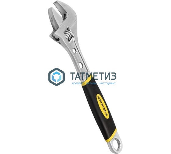 Ключ разводной CHROMAX, 200 / 25 мм, STAYER Ключ разводной CHROMAX, 200 / 25 мм, STAYER