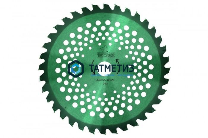 Диск для триммера 230 х 25.4 х 36 Green, п/к 25.4х22мм, Чеглок (50), шт Диск для триммера 230 х 25.4 х 36 Green, п/к 25.4х22мм, Чеглок (50), шт