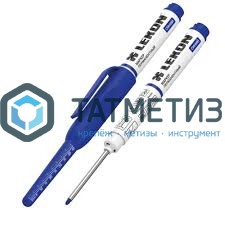 Маркер СИНИЙ Lekon сверхдл.наконечник 45мм -  магазин крепежа «ТАТМЕТИЗ»