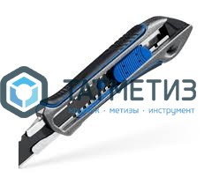 Нож, 18мм, метал.обрезиненный с автостопом, ЗУБР Титан-А, Профессионал -  магазин крепежа «ТАТМЕТИЗ»