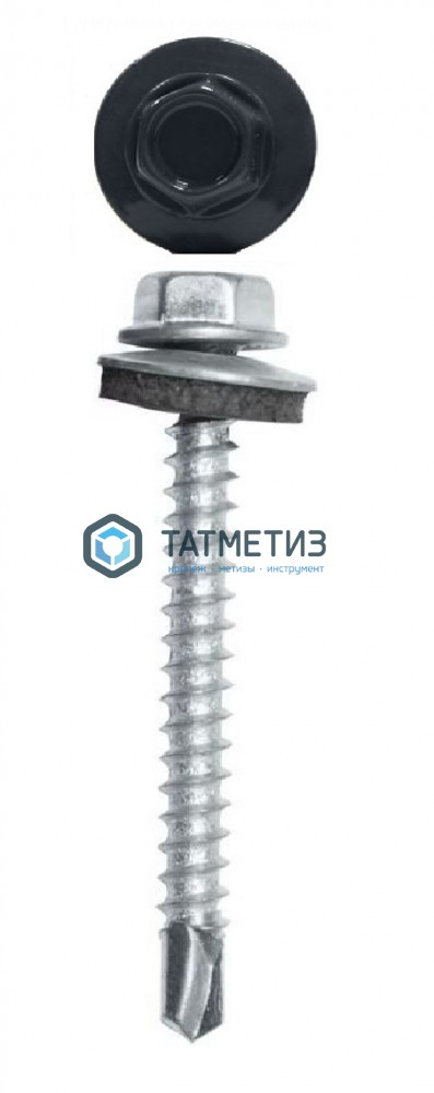 Саморез окраш.кров. 4,8х50 (51) /7024/ (2000 шт/уп) KENNER (Тайвань) -  магазин крепежа «ТАТМЕТИЗ»