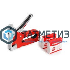 Степлер мебельный, скобы 4-14мм, гвозди 14мм, 3 в 1, WORKPRO -  магазин крепежа «ТАТМЕТИЗ»