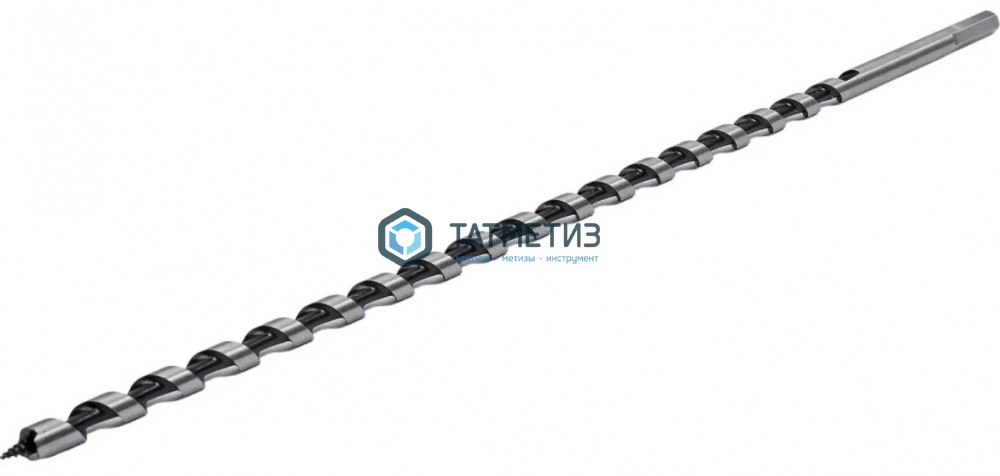 Сверло по дереву, спираль Левиса  8х460 мм, 6-гр.хвостовик, "Hardcore" -  магазин крепежа «ТАТМЕТИЗ»