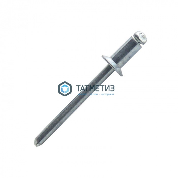 Заклепки потайные вытяжные алюм/сталь 4,8х16 -  магазин крепежа «ТАТМЕТИЗ»