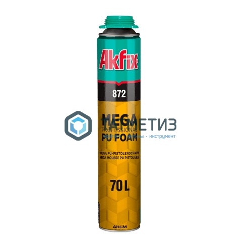 Пена монтажная проф Akfix 872 70 л 1020 гр /12 Пена монтажная проф Akfix 872 70 л 1020 гр /12