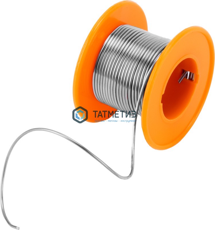 Припой Sn60Pb40, D 1 мм, 50 г, на пластмассовой катушке// SPARTA Припой Sn60Pb40, D 1 мм, 50 г, на пластмассовой катушке// SPARTA