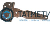 Петля-стрела ПС-290, толщ. 2,5 мм, полимер. медь -  магазин «ТАТМЕТИЗ»
