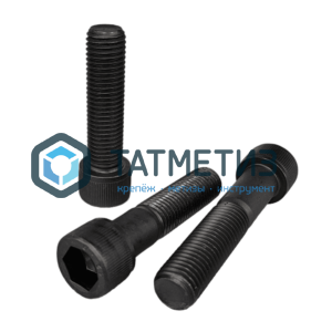 Винт DIN 912 М16 х 80 (12.9) с цилиндрической головкой и внутр.шестигранником | «ТАТМЕТИЗ» Винт DIN 912 М16 х 80 (12.9) с цилиндрической головкой и внутр.шестигранником - магазин крепежа «ТАТМЕТИЗ»