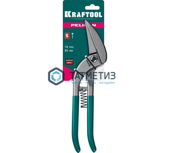 Ножницы KRAFTOOL по металлу "PELIKAN" цельнокованые, длинный прямой и сквозной рез, 300мм Ножницы KRAFTOOL по металлу "PELIKAN" цельнокованые, длинный прямой и сквозной рез, 300мм
