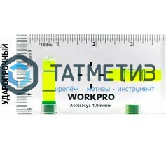 Уровень магнитный,   95 мм, 2 глазка, МИНИ, 51 мм, пластик, WORKPRO -  магазин крепежа «ТАТМЕТИЗ»