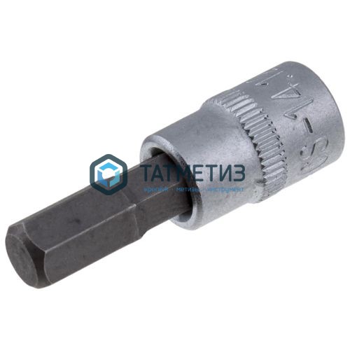 Торцевая головка 1/4" с битой вставкой H4, CrV// Stels Торцевая головка 1/4" с битой вставкой H4, CrV// Stels