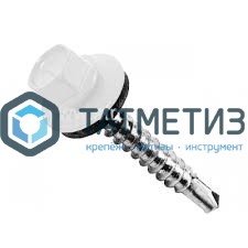 Саморез окраш.кров. 5,5х32 /9003/ -  магазин «ТАТМЕТИЗ»