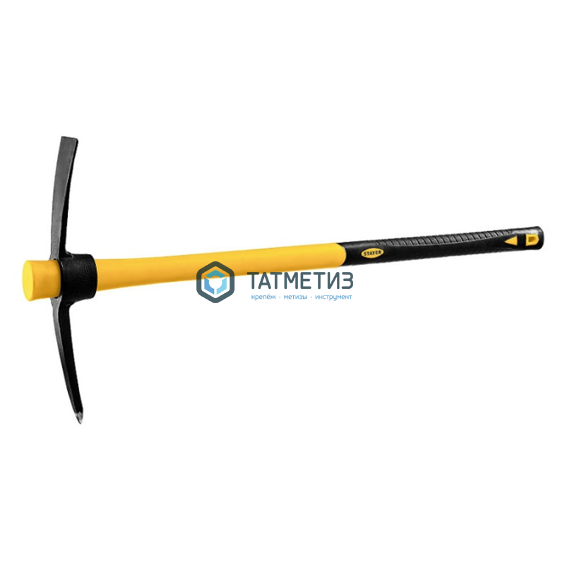 Кирка 1500г с фиберглассовой рукояткой, STAYER Professional 20179-15 Кирка 1500г с фиберглассовой рукояткой, STAYER Professional 20179-15