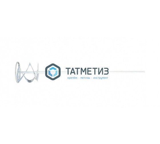 Миксер для красок и штукатурных смесей,120 х 600 мм,оцинкованный,шестигранный хвостовик 8 мм//MATRIX Миксер для красок и штукатурных смесей,120 х 600 мм,оцинкованный,шестигранный хвостовик 8 мм//MATRIX