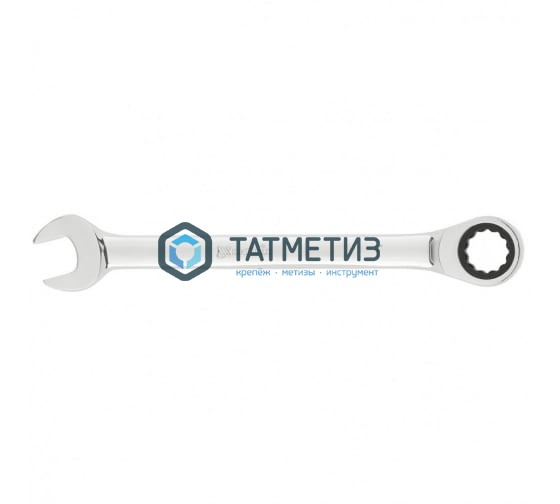Ключ комбинированный трещоточный, 24мм, CrV, зеркальный хром// MATRIX PROFESSIONAL Ключ комбинированный трещоточный, 24мм, CrV, зеркальный хром// MATRIX PROFESSIONAL