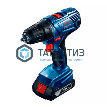 Дрель-шуруповерт аккумуляторная Bosch GSR 180-LI, 2 х 1,5 Ач, ЗУ Дрель-шуруповерт аккумуляторная Bosch GSR 180-LI, 2 х 1,5 Ач, ЗУ
