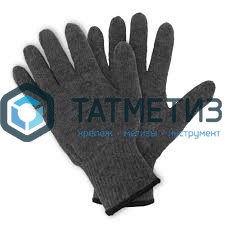 Перчатки вязаные шерстяные, с начесом, без покрытия, 10 класс, серые, в и/у, 9(L), Fiberon/80/10 -  магазин крепежа «ТАТМЕТИЗ»
