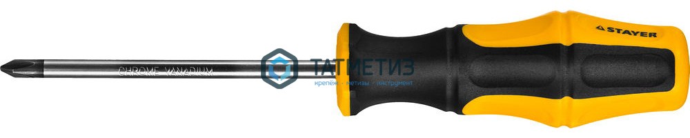 Отвертка SL5 х150 мм STAYER MAXFIX Отвертка SL5 х150 мм STAYER MAXFIX