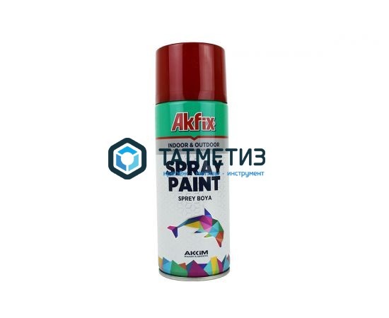 Краска аэроз. КАРМИНОВО-КРАСНАЯ RAL3002 400Ml Gw.300Gr (6) Akfix Краска аэроз. КАРМИНОВО-КРАСНАЯ RAL3002 400Ml Gw.300Gr (6) Akfix