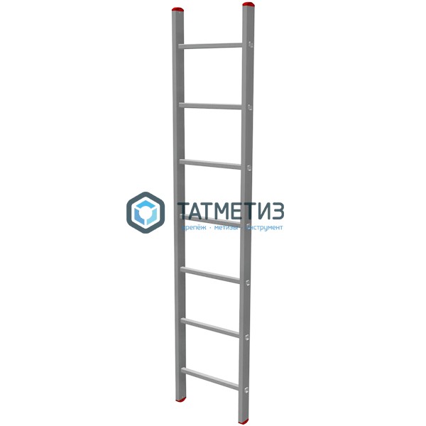 Лестница, 1 х 7 ступеней, алюминиевая, односекционная  Новая высота серия NV100 -  магазин крепежа  «ТАТМЕТИЗ»
