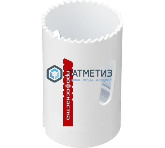 Коронка по металлу 29мм, биметал., до 38мм, мелкий зуб 10 TPI №316 HSSE M42 Co8% ПрофОснастка Коронка по металлу 29мм, биметал., до 38мм, мелкий зуб 10 TPI №316 HSSE M42 Co8% ПрофОснастка