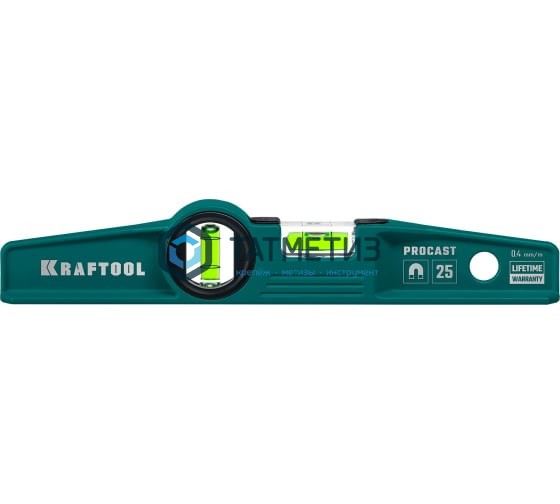 Уровень KRAFTOOL "SUPERKRAFT-M" литой, 2 ампулы, 0,5 мм/м, 225 мм Уровень KRAFTOOL "SUPERKRAFT-M" литой, 2 ампулы, 0,5 мм/м, 225 мм