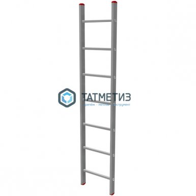 Лестница, 1 х 7 ступеней, алюминиевая, односекционная  Новая высота серия NV100 -  магазин крепежа  «ТАТМЕТИЗ»