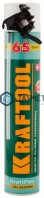 Пена KRAFTOOL  KRAFTFLEX PREMIUM адаптерная профессиональная полиуретановая, всесезонная, SVS, 500мл -  магазин крепежа «ТАТМЕТИЗ»