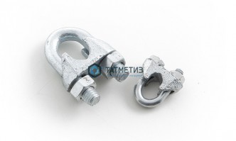 Зажим троса DIN 741  6  NW -  магазин крепежа «ТАТМЕТИЗ»