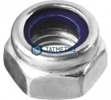 Гайка самоконтр DIN 985, оц М12  ( 350 шт/уп) -  магазин крепежа «ТАТМЕТИЗ»