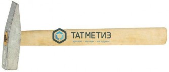 Молоток слесарный  600 г, квадратный боек, деревянная ручка// Россия -  магазин крепежа «ТАТМЕТИЗ»