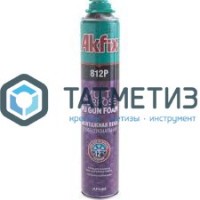Пена монтажная проф Akfix 812P зимняя 850мл (-12°С) (12) -  магазин крепежа «ТАТМЕТИЗ»