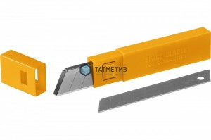Лезвие 18 мм, OLFA, сегментированное, 10шт, в боксе -  магазин крепежа «ТАТМЕТИЗ»