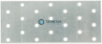 Пластина крепежная KP  300x 80 х 2,0мм  (20 шт/уп) -  магазин крепежа «ТАТМЕТИЗ»
