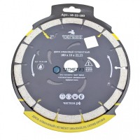 Диск алмазный сегментный 180 х 22,23 х 10 мм  армир. бетон ЧЕГЛОК "ПРОФИ" -  магазин крепежа «ТАТМЕТИЗ»