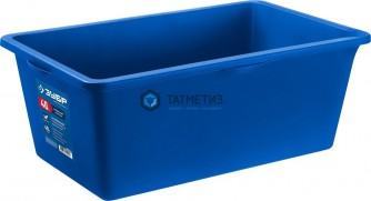 Таз прямоугольный строительный 40 л, усиленный, ЗУБР -  магазин крепежа «ТАТМЕТИЗ»