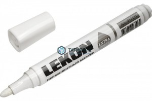 Маркер БЕЛЫЙ Lekon Extra White 3мм -  магазин крепежа «ТАТМЕТИЗ»