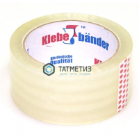 Лента клейкая 50 мм прозр. 45мк Klebebander 50м -  магазин крепежа «ТАТМЕТИЗ»