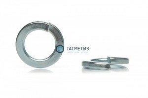 Шайба гроверная DIN 127, оц М20 -  магазин крепежа «ТАТМЕТИЗ»