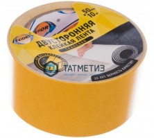 Лента клейкая двусторонняя, 50 мм x 10 м, на тканевой основе, AVIORA -  магазин крепежа «ТАТМЕТИЗ»