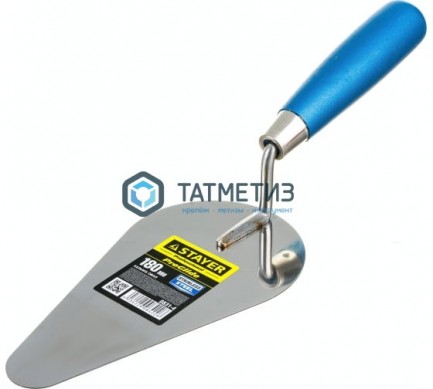 Кельма STAYER "PROFI", "овал", нержавеющее полотно, деревянная рукоятка -  магазин крепежа «ТАТМЕТИЗ»